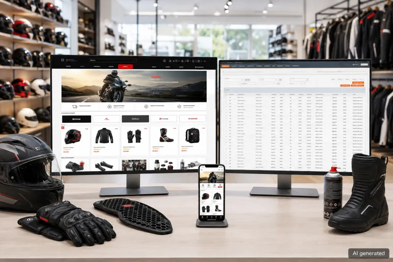 Magento · Motorrad & Zubehör (NDA)